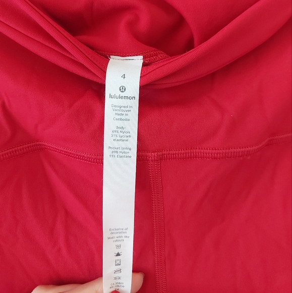 Lululemon Fast and Free Tight 28" - Picture 5 of 5